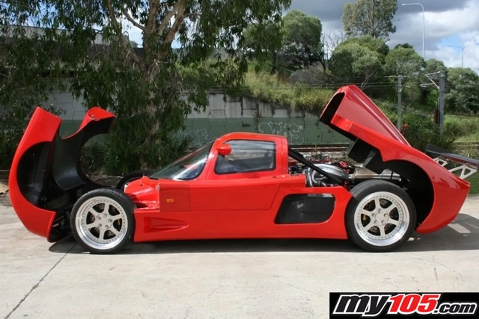 Lead advert photograph for 2004 Ultima GTR track car on My105
